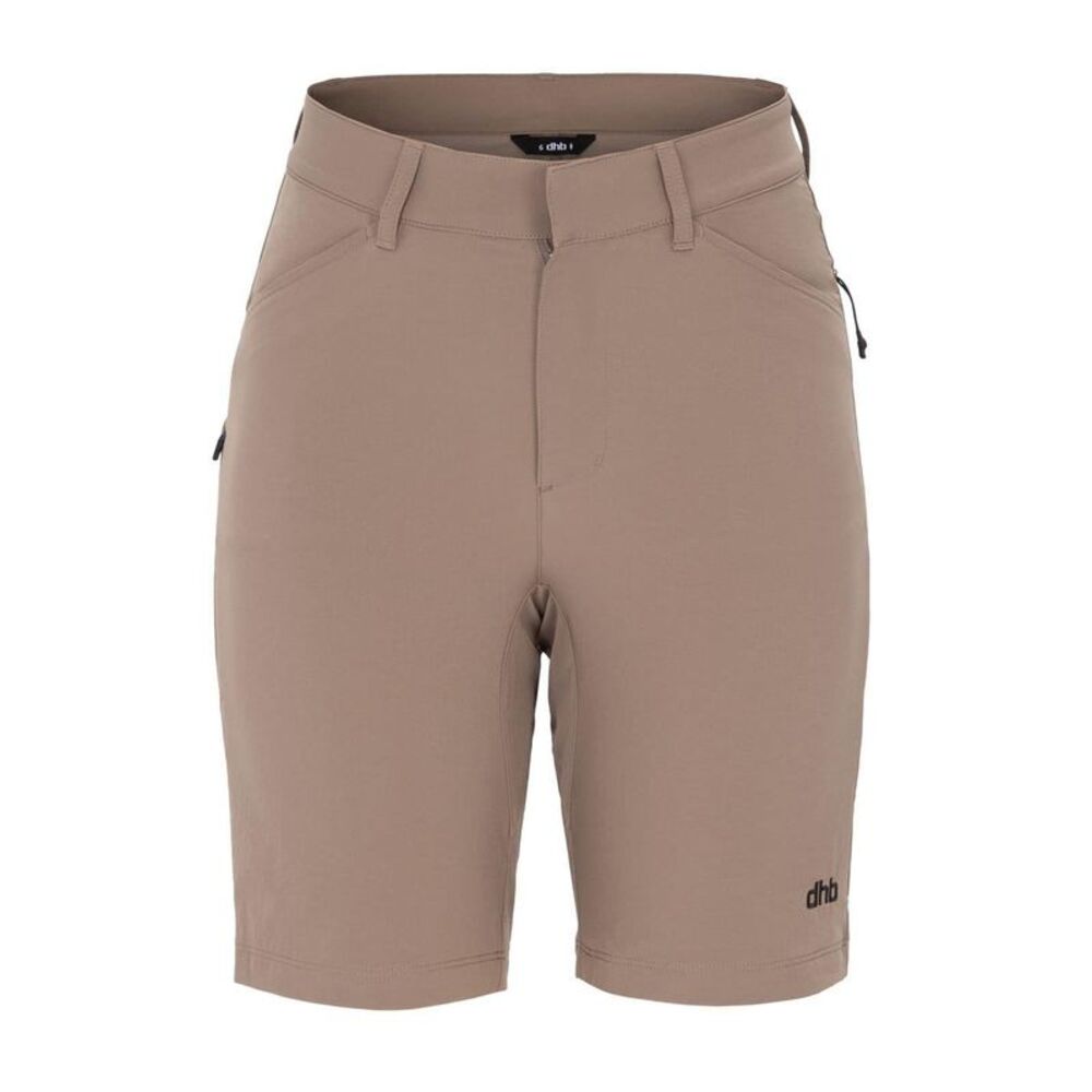 dhb Womens/Ladies Trail 2.0 Plain Athletic Shorts / Walnut